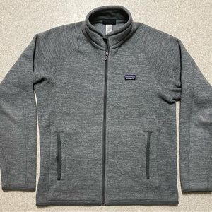 Patagonia Men’s Better Sweater Jacket Jumper Full Zip Sz M Stonewash Grey